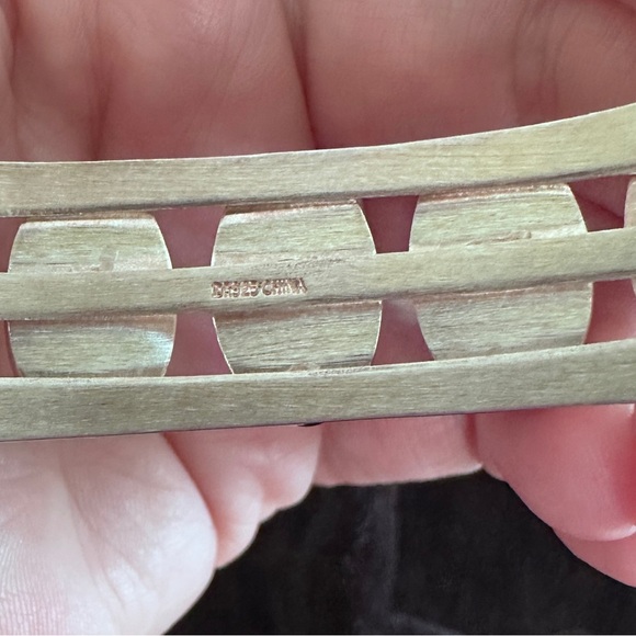 Vintage Jay King Red Coral  & sterling silver cuff bracelet - Picture 10 of 14